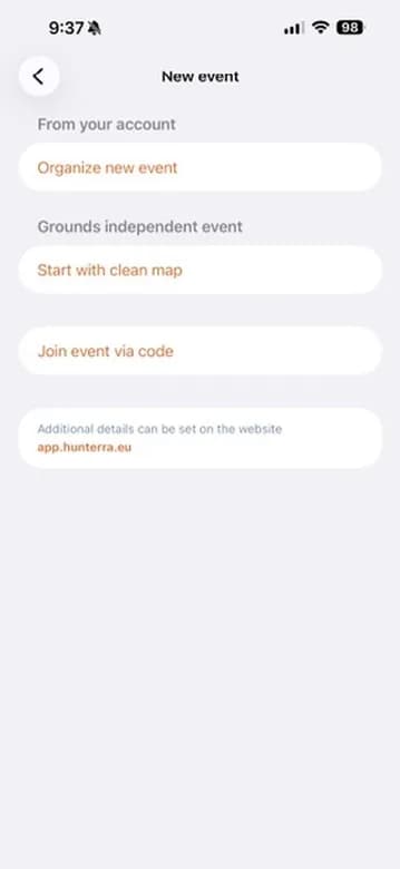 Tre modi per iniziare. Gli altri dettagli si completano sul sito dell'applicazione.